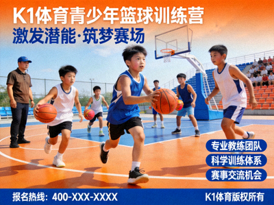 开云登陆口网页版为青少年篮球训练营设计的体育营销活动